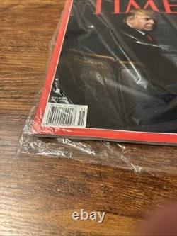 DONALD TRUMP MAGAZINE TIME Personne de l'année 45E PRÉSIDENT Décembre 2016 -REGARDER