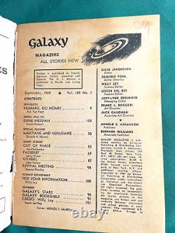 DUNE MESSIE 1ère Édition 1969 Magazine GALAXY Ensemble Complet de 5 Numéros Frank Herbert