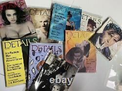 Détails Magazine Beaucoup De 50 Numéros 1985-1990 Stephen Sprouse, Keith Haring, Nyc