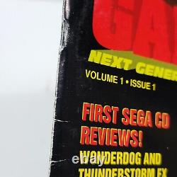 Diehard Gamefan Magazine Vol 1 Numéro 1 Sega CD Avis 1992 1ère Édition