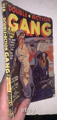 Double Action Gang, février 1937, Harry Sinclair Drago, Murray Leinster, pulps