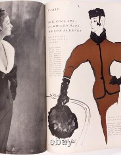 Dovima DIANE ARBUS Balenciaga VOGUE septembre 1953 Jean Patchett SUZY PARKER vintage