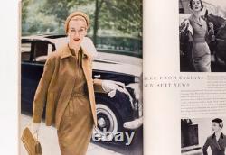 Dovima DIANE ARBUS Balenciaga VOGUE septembre 1953 Jean Patchett SUZY PARKER vintage