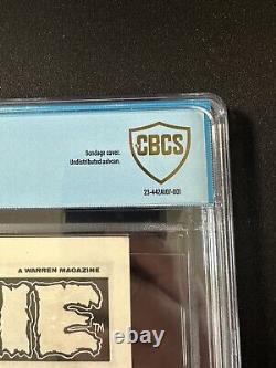 EERIE #1 CBCS 8.0 Warren Magazine 1ère ÉDITION 1965 Horreur de l'âge d'argent RARE HTF