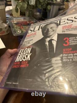 ELON MUSK Succès avec CD 2013 MINT NEUF SCELLÉ RARE Prêt pour CGC 1re couverture