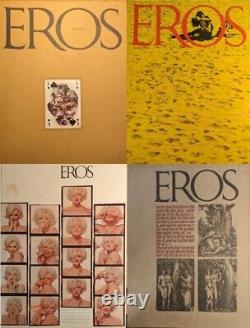 ÉROS 1962 Volume Un, Numéros Un, Deux, Trois et Quatre