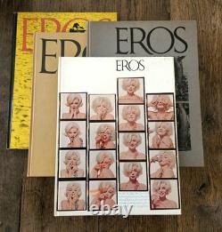 EROS, Première Édition 1962, Ensemble Complet de 4
