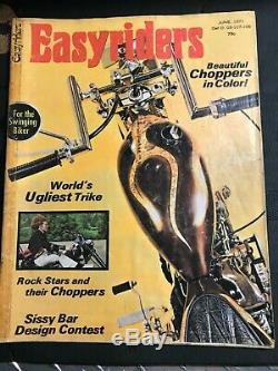 Easyrider Magazine Juin 1971 Première Édition