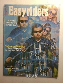 Easyriders Magazine # 3 Numéro 3 Octobre 1971 Première David Mann Supermanequin