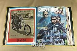 Easyriders Magazine Original #1 Premier Numéro + 1971-1972 Complet + Binder