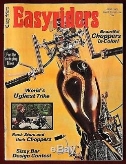 Easyriders Magazine Vol. 1 Numéro 1, Édition De Juin 1971, Deux Agrafes