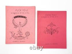 Ed Sanders / FUCK YOU Un magazine des arts, 1re édition, 1962