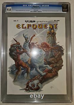 Elfquest Magazine #1 CGC 9.6 (1979 Rare 1ère Impression) Contient la 1ère histoire de FQ