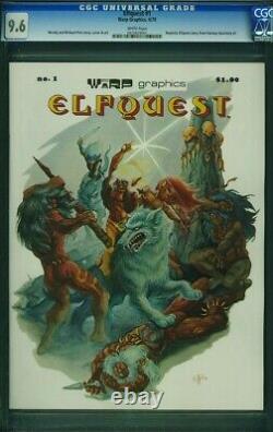 Elfquest Magazine #1 CGC 9.6 (1979 Rare 1ère Impression) Contient la 1ère histoire de FQ