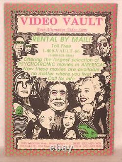 Encyclopédie du film 1989 1990 PSYCHOTRONIC VIDEO SET OF #1-8 Magazine