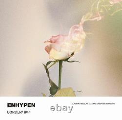 Enhypen Japon Debut Single Border Hakanai 4 Type Album + Clear Photocard Set