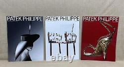 Ensemble de 3 Magazines PATEK PHILIPPE Première Édition Volumes 1, 2 & 3 1996 1997 1998