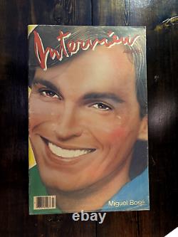 Ensemble de 4 magazines d'interview d'Andy Warhol des années 1980, numéro rare Paloma Picasso