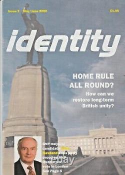 Entire Run Of Bnp Identity Magazine 1-103 (régime De Griffin) C18 Nf Très Rare