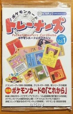 Etanche 1999 Carte Pokémon Magazine Vol 1 Pikachu Snap Psa 10 Vintage