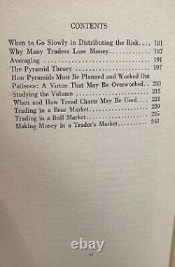 Études de spéculation boursière de 1925 - 2ème édition rare du Magazine de Wall Street