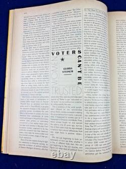 Excellente copie ! Premier numéro du magazine Ms, 1972, Wonder Woman présidente