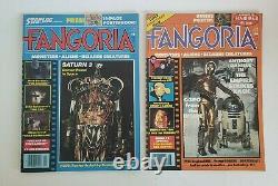 Fangoria Magazine 1 -10 Rare Vintage 1980 Excellent État