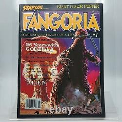Fangoria Magazine Lot 1 À 10 Rare Oop Vintage 1980 Vg À Ln