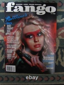 Fangoria Vol. 2 n° 24 Maxine, couverture kiosque BRAND NEW, épuisé, rare