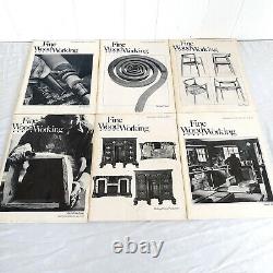 Fine Woodworking Magazines Publie 1-49 Complete In Order Vintage 1975-1984 Index