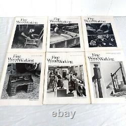 Fine Woodworking Magazines Publie 1-49 Complete In Order Vintage 1975-1984 Index
