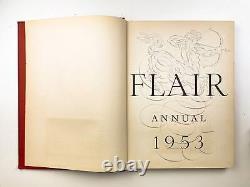 Flair Annuel 1953 Rare Première Édition par Fleur Cowles