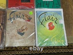 Flair Magazine Complète 12 Numéros Février 1950 1951 Mode Collection Intégrale