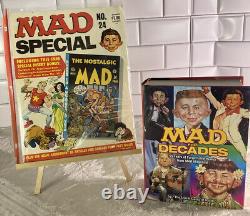 Fou depuis des décennies 2007 Première édition du livre et numéro 24 du magazine MAD