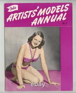 Gale's Annual des Modèles Artistiques #7 Melody James 1950 Glamour Pinups Magazine de 36 pages