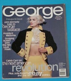 George Inaugural Magazine Oct-nov 1995, Jfk, Jr Rédacteur En Chef