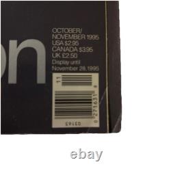 George Magazine 1ère Édition Cindy Crawford JFK Jr. Kennedy Inaugural Octobre 1995