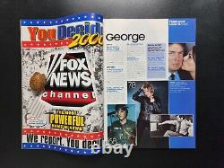 George Magazine Donald Trump Couverture Février Mars 2000 Politique & Rock