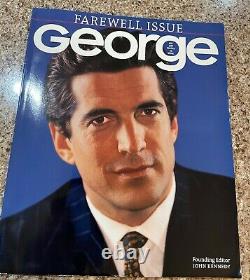 George Magazine Farewell Issue Mai 2001 Vol. VI No 1 Jfk Jr