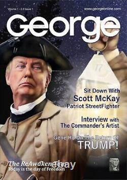 George Magazine JFK Jr. Paul Revere- Retour de Trump 1ère édition SCELLÉE Oct 2022