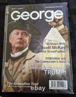 George Magazine JFK Jr. Paul Revere- Retour de Trump 1ère édition SCELLÉE Oct 2022