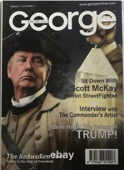 George Magazine Président Trump Paul Revere Jfk Jr Oct. 2022 Numéro Premier Nouveau