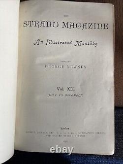 George Newnes MAGAZINE DE LA STRAND ILLUSTRÉ MENSUEL 12 VOLUMES 1ère édition 1891-1896