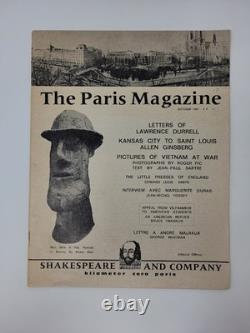 George Whitman, Lawrence Durrell / Paris Magazine N° 1 Octobre 1967 1ère Édition