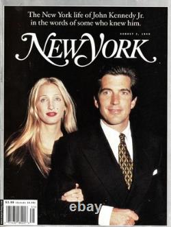 George's John JFK Kennedy Jr & Carolyn Bessette Magazine NEW YORK 1999 & Jouer