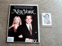 George's John JFK Kennedy Jr & Carolyn Bessette Magazine NEW YORK 1999 & Jouer