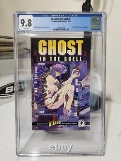 Ghost In The Shell #1 CGC 9.8 Supplément Ashcan de Wizard Magazine Masamune Shirow