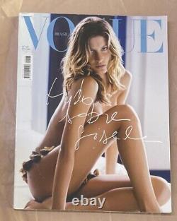 Gisele Bündchen par Bob Wolfenson RARE VOGUE BRÉSIL FÉVRIER 2003 BUNDCHEN BRASIL