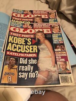 Globe Magazine Of First Edition Photos De L'accuseur De Kobe 11 Novembre 2003
