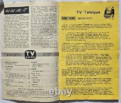 Guide TV #1 Première édition nationale avril 1953 Le bébé de Lucy à 50 000 000 $ pas d'étiquette